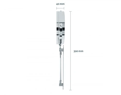 SANWOOD 6652400 Alicia - Specchio cosmetico con Illuminazione LED, ingrandimento 5X, da Parete, Funzionamento Batteria, Me...