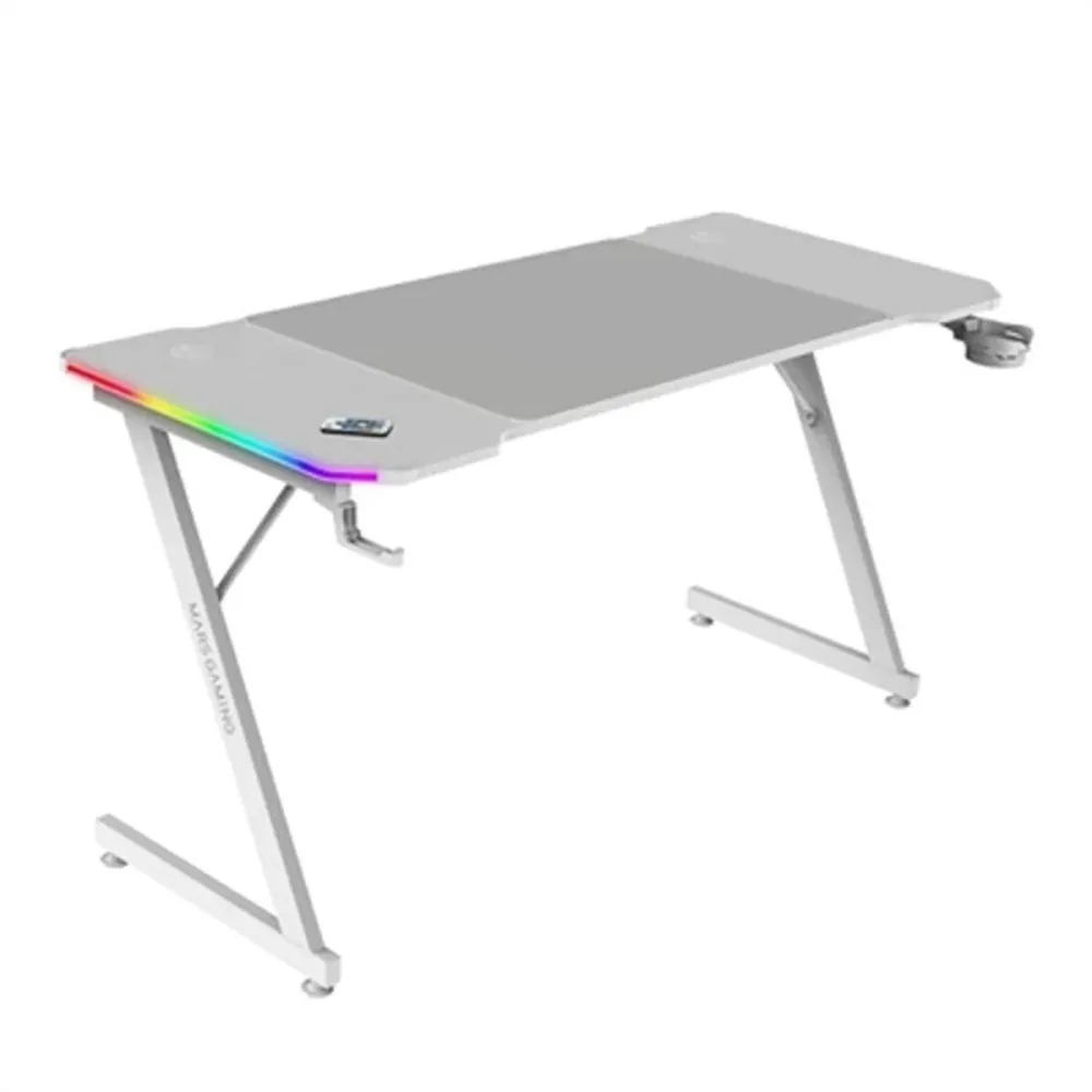 Scrivania Gaming Mars Gaming ERGO Bianco 140 x 60 cm