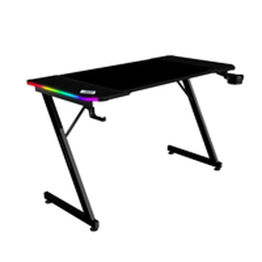 Scrivania Gaming Mars Gaming ESCRITORIO ERGO RGB Nero 120 x 60 cm