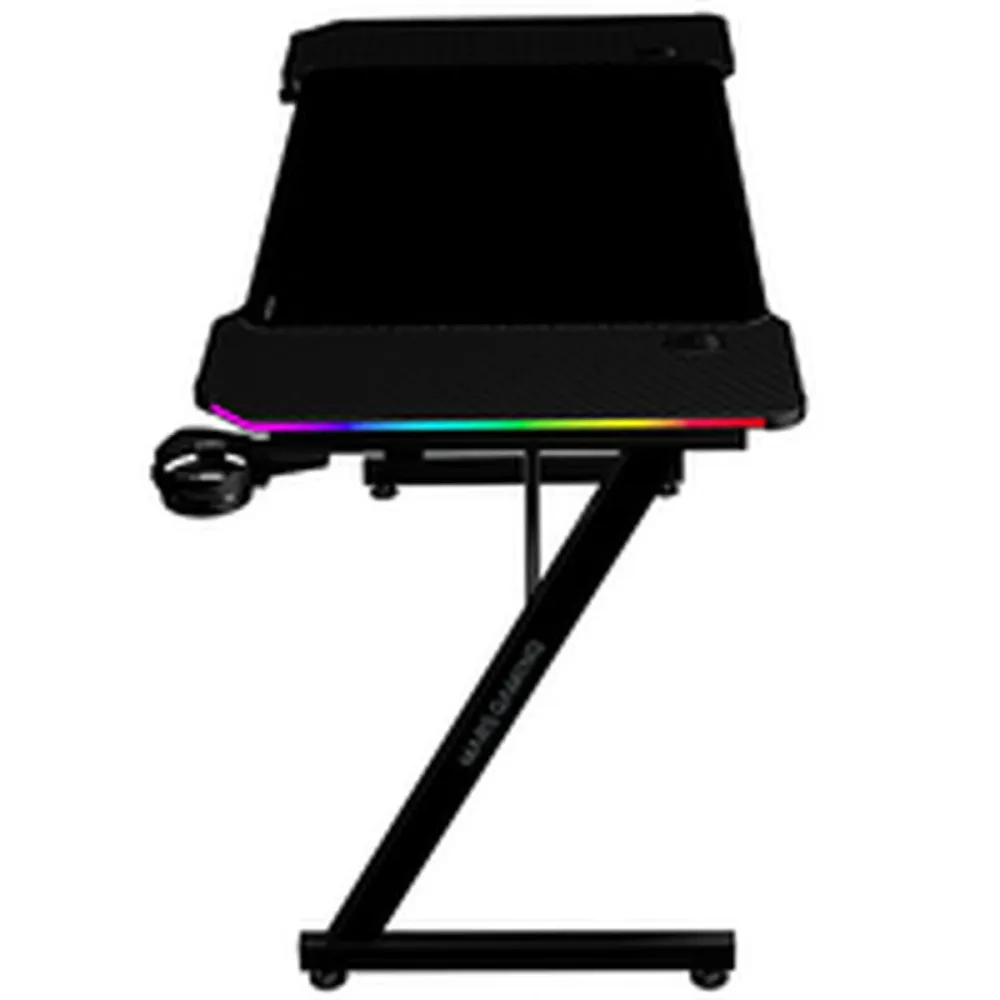 Scrivania Gaming Mars Gaming ESCRITORIO ERGO RGB Nero 120 x 60 cm