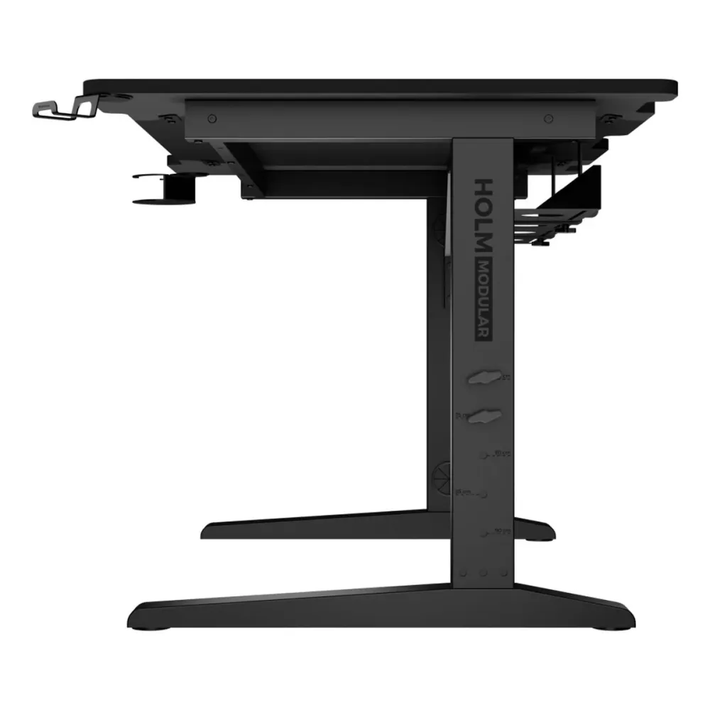 Scrivania Genesis HOLM MODULAR 120 RGB 120 x 75 cm Nero