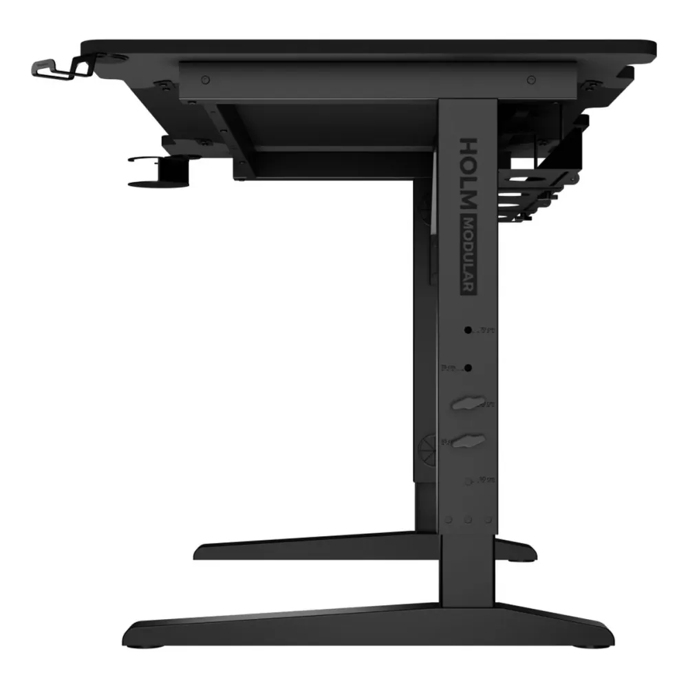 Scrivania Genesis HOLM MODULAR 120 RGB 120 x 75 cm Nero