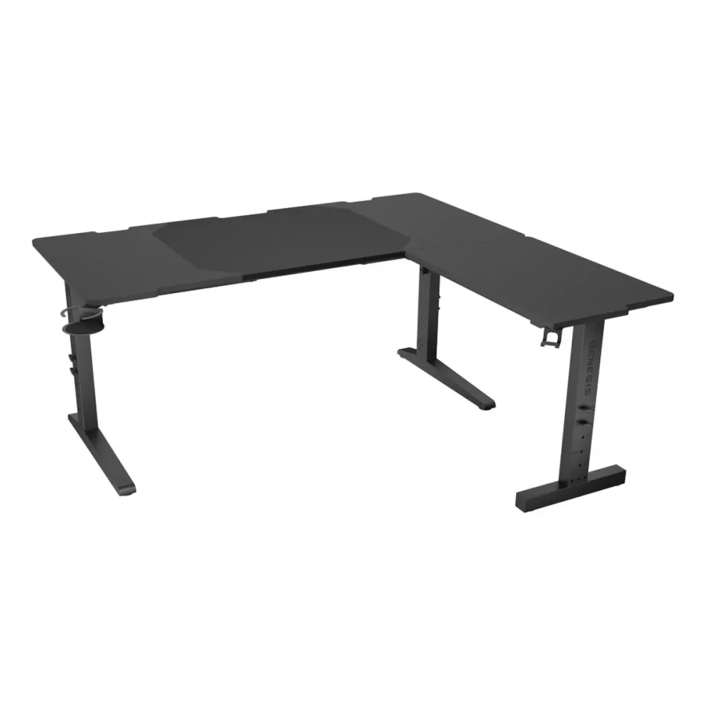 Scrivania Genesis NDS-2295 Nero 160 x 155 cm