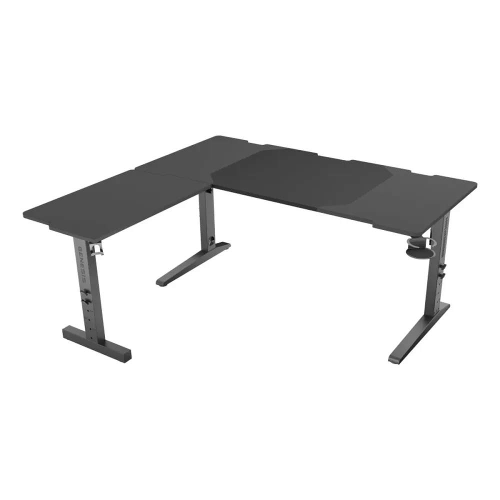 Scrivania Genesis NDS-2295 Nero 160 x 155 cm