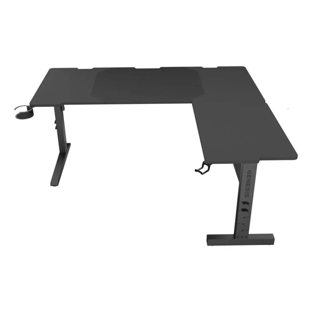 Scrivania Genesis NDS-2295 Nero 160 x 155 cm