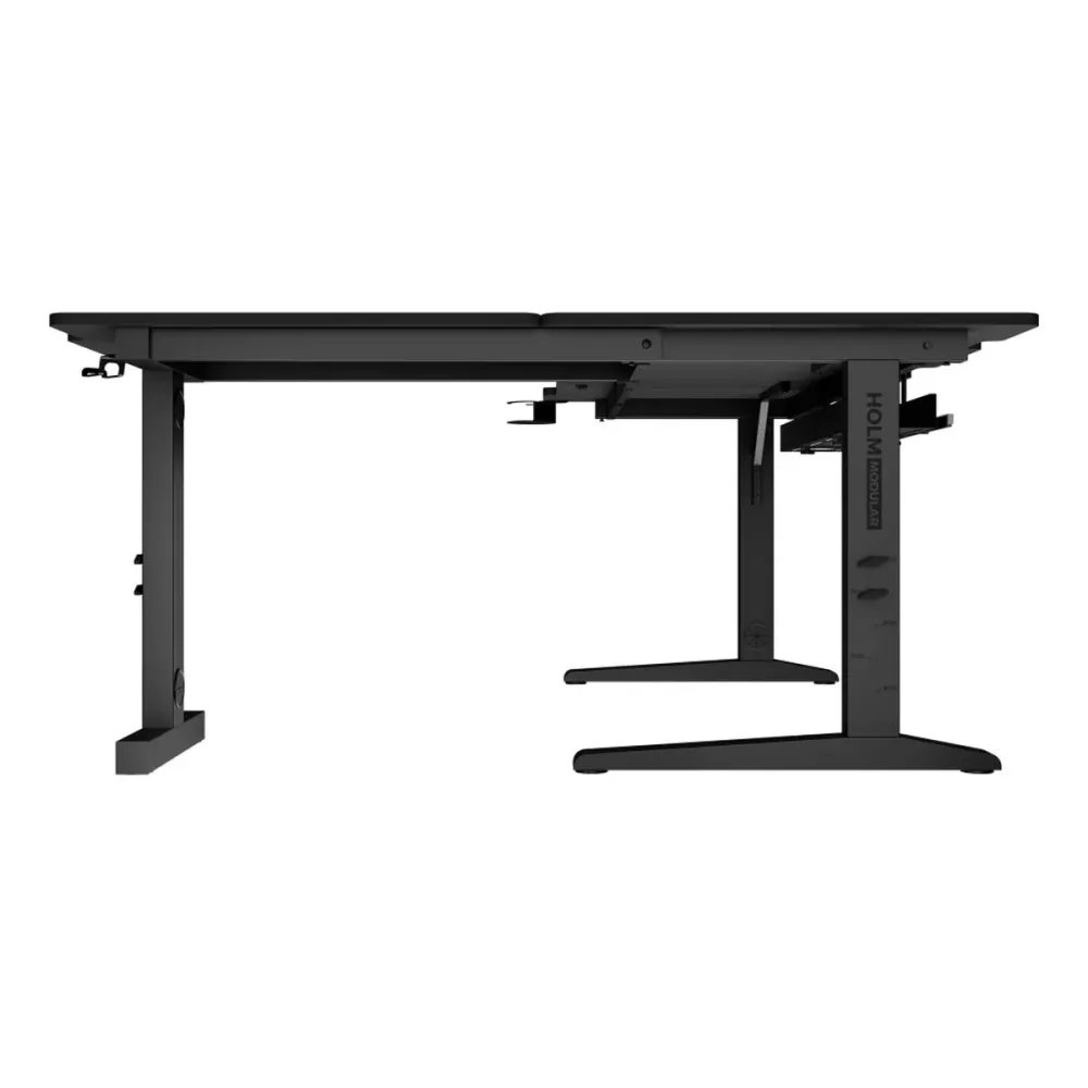 Scrivania Genesis NDS-2295 Nero 160 x 155 cm
