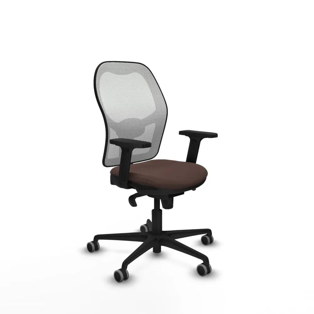 Sedia Gaming Piqueras y Crespo 2D036G0 Bianco Marrone scuro