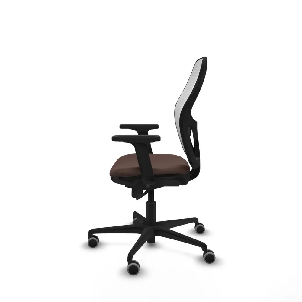Sedia Gaming Piqueras y Crespo 2D036G0 Bianco Marrone scuro