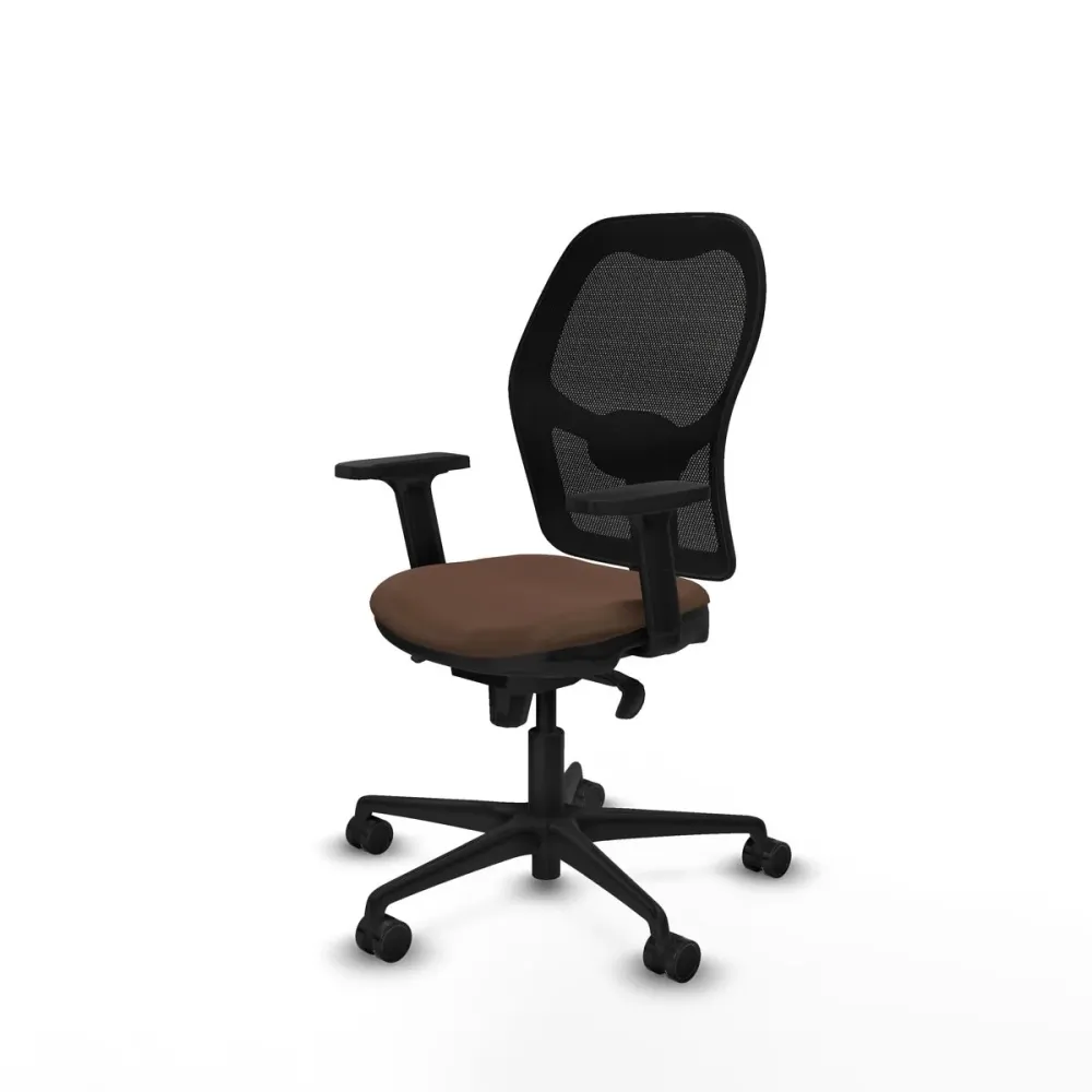 Sedia Gaming Piqueras y Crespo 2D036N0 Nero Marrone scuro