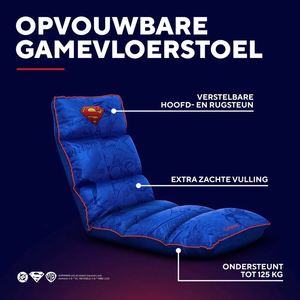 Sedia Gaming Trust 25740 Azzurro