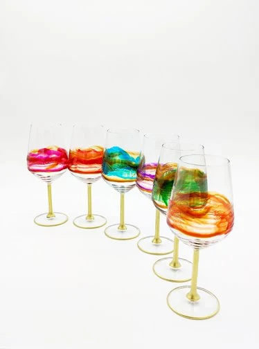 set 6 calici cl.50 Serie Starlight monocolore
