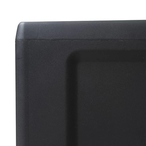SHENGFENG - Armadio da giardino con 3 ripiani, universale, plastica, colore: nero, 65 x 38 x 171 cm