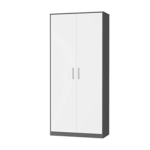 SMARTBett - Armadio per documenti, 100 cm, colore: Antracite/Bianco