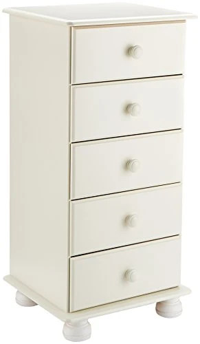 Steens Furniture 3022050050000F/1022050050000N - Comò Richmond, pino massiccio, 91 x 44 x 39 cm, colore: Bianco