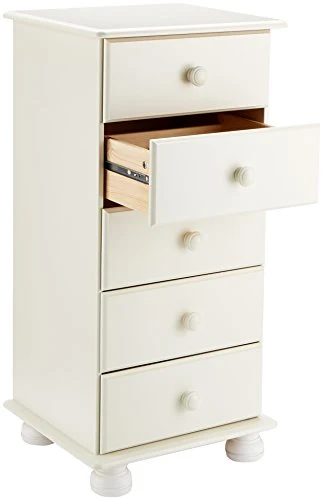 Steens Furniture 3022050050000F/1022050050000N - Comò Richmond, pino massiccio, 91 x 44 x 39 cm, colore: Bianco
