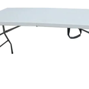 C Tavolo Acciaio E Hdpe Pieghevole 152X76Xh74 Cm- I Giardini Del Re- 1,0 Pz