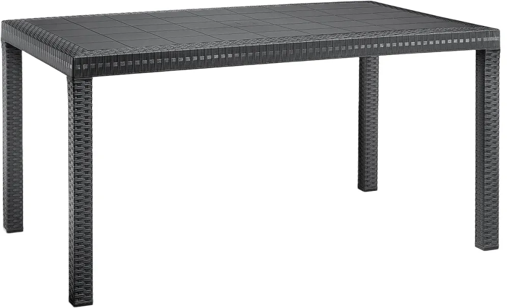 Tavolo Houston Cm. 150X90X74 H Col. Antracite