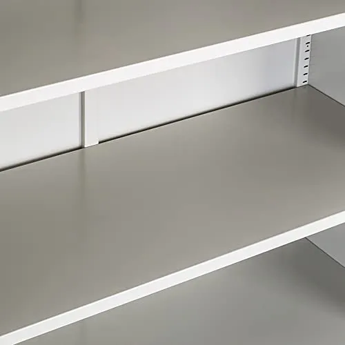 TecTake Armadio armadietto metallo con ripiani grigio - disponibili diverse misure - (140x90x40 cm | no. 402482)