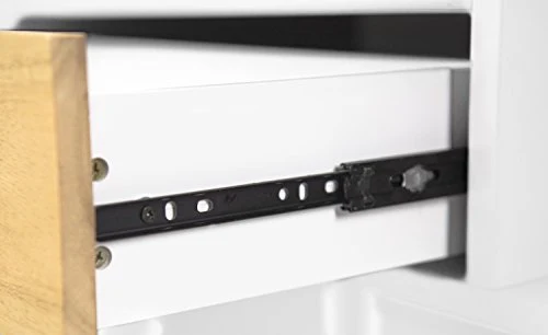 TENZO Pagina credenza, Legno, Bianco/Legno
