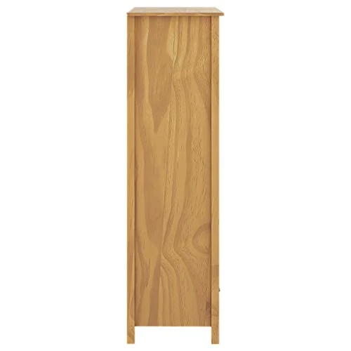 Tidyard Armadio Moderno Legno Massello di Pino con Cassetto e 2 Ante,Armadio Vestiti Moderno,Armadio Camera da Letto,Armad...