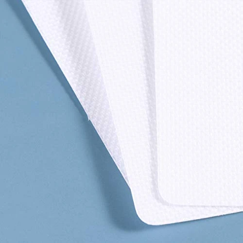 TOPBATHY 10Pcs Adesivi per Tappetino Doccia Battistrada Quadrato Antiscivolo Tappetino da Bagno Nastro per Stalle Vasca da...