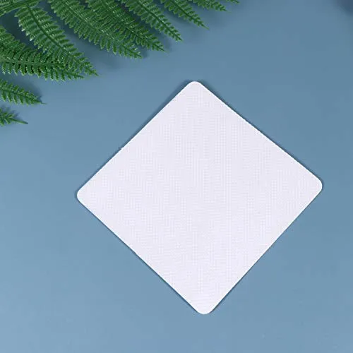 TOPBATHY 10Pcs Adesivi per Tappetino Doccia Battistrada Quadrato Antiscivolo Tappetino da Bagno Nastro per Stalle Vasca da...