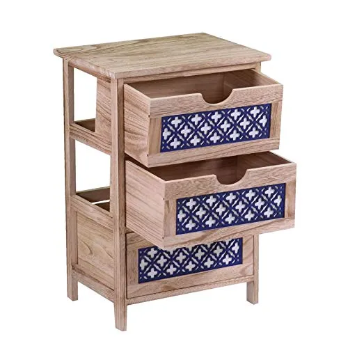 Vacchetti Amsterdam Mobiletto, Legno, Multicolor, Medio Vacchetti Giuseppe