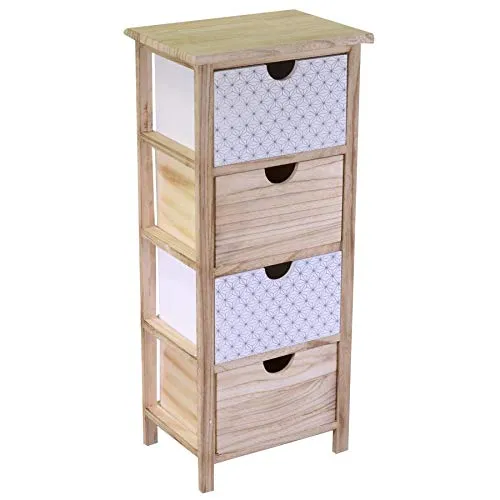 Vacchetti Belgrado Mobiletto, Legno, Naturale, Grande Vacchetti Giuseppe