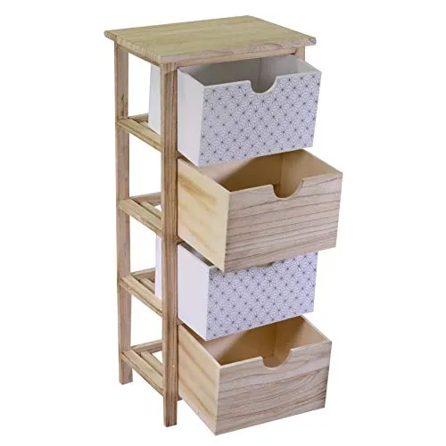 Vacchetti Belgrado Mobiletto, Legno, Naturale, Grande Vacchetti Giuseppe