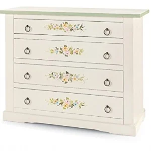 COMO_ LEGNO CON 4 CASSETTONI DA 115x50x90h Vintage Home