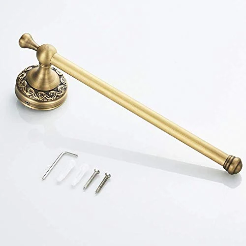 Weare Home Retro Solido Rame Singolo Portasciugamani Portasciugamani Portasciugamani Minimal Classic per Cucina con Taglio...
