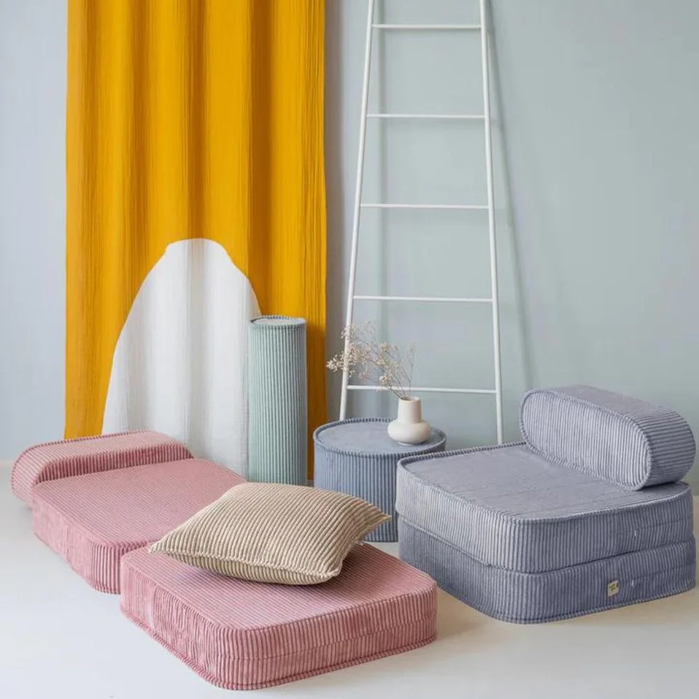 Wigiwama Sedia per bambini Blueberry Blue Flip