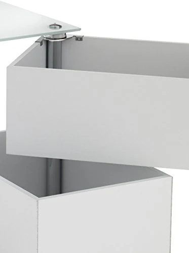 Wink design, Green Bay, Cassettiera con Ruote, MDF, Bianco