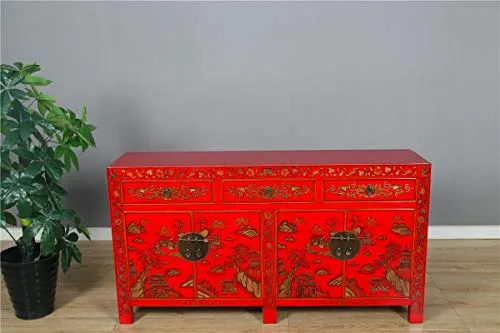 Yajutang - Meravigliosa credenza con dipinto mano