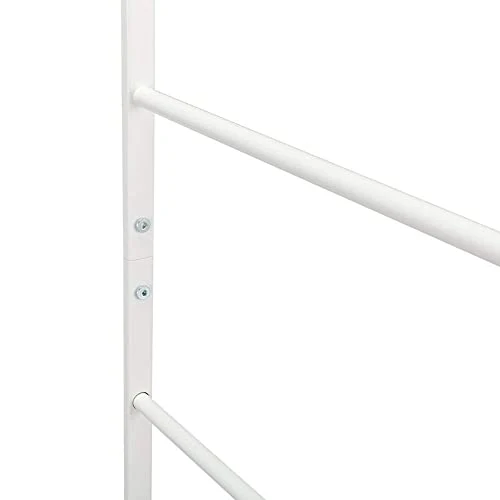 Gerson 2812 Scala Portasciugamani Metallo, Bianco, 45x24x160 cm yamazaki