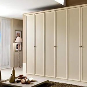 Zucca Mobili Armadio Classico 6 Ante H.248 patinato Beige