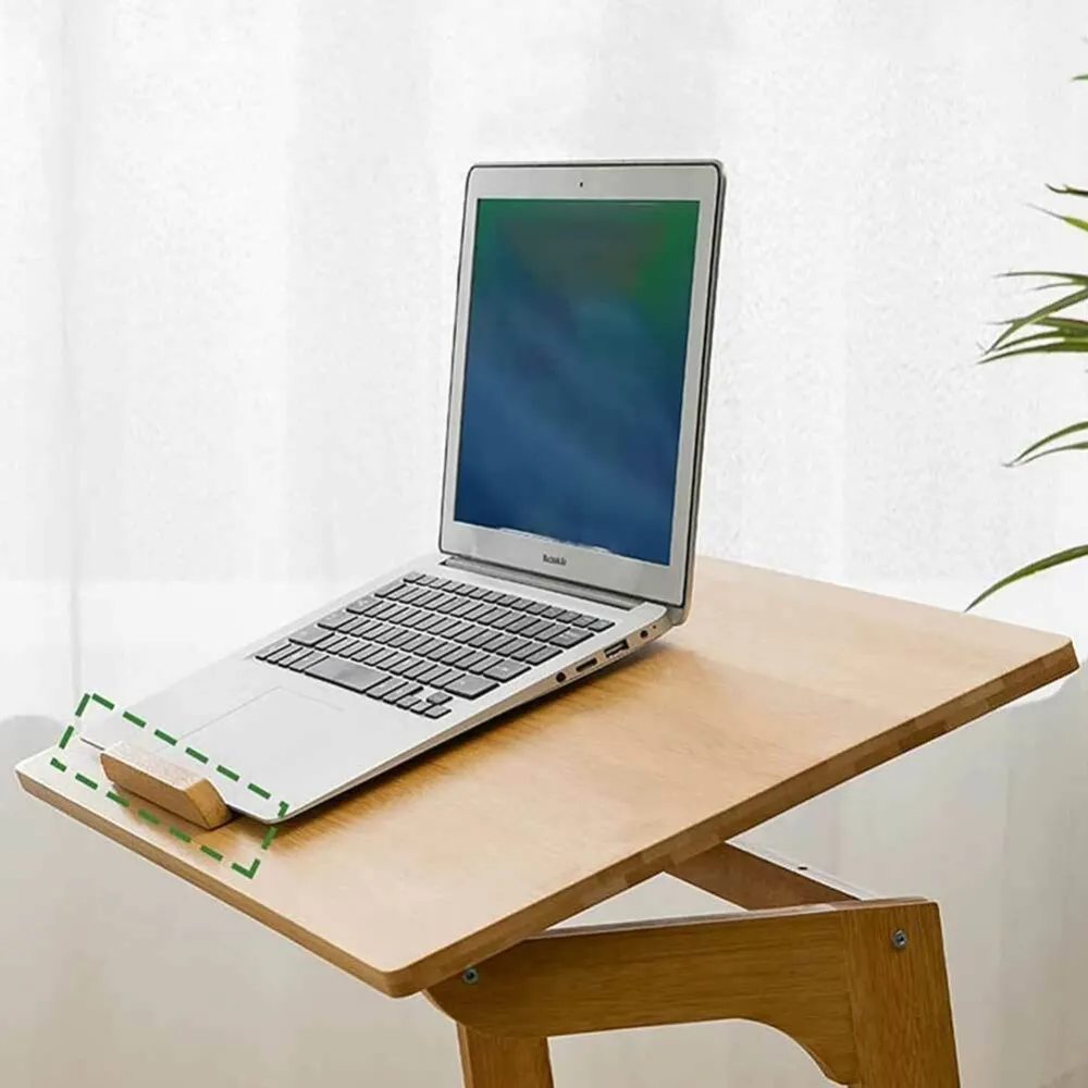 Tavolo Scrivania Porta PC Computer Reclinabile Tavolino Letto Divano legno