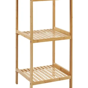 Armadietto da bagno legno di bambù chiaro BAXLEY