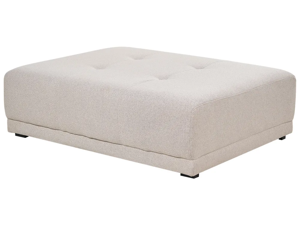 Ottomano tessuto beige TORPO