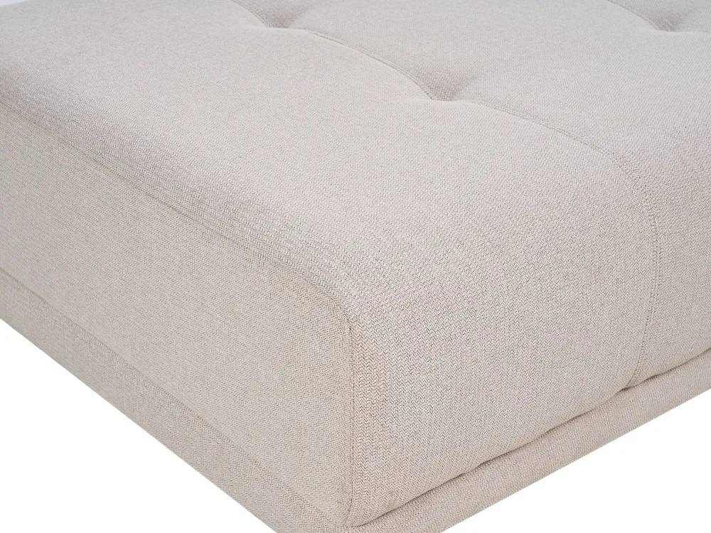 Ottomano tessuto beige TORPO
