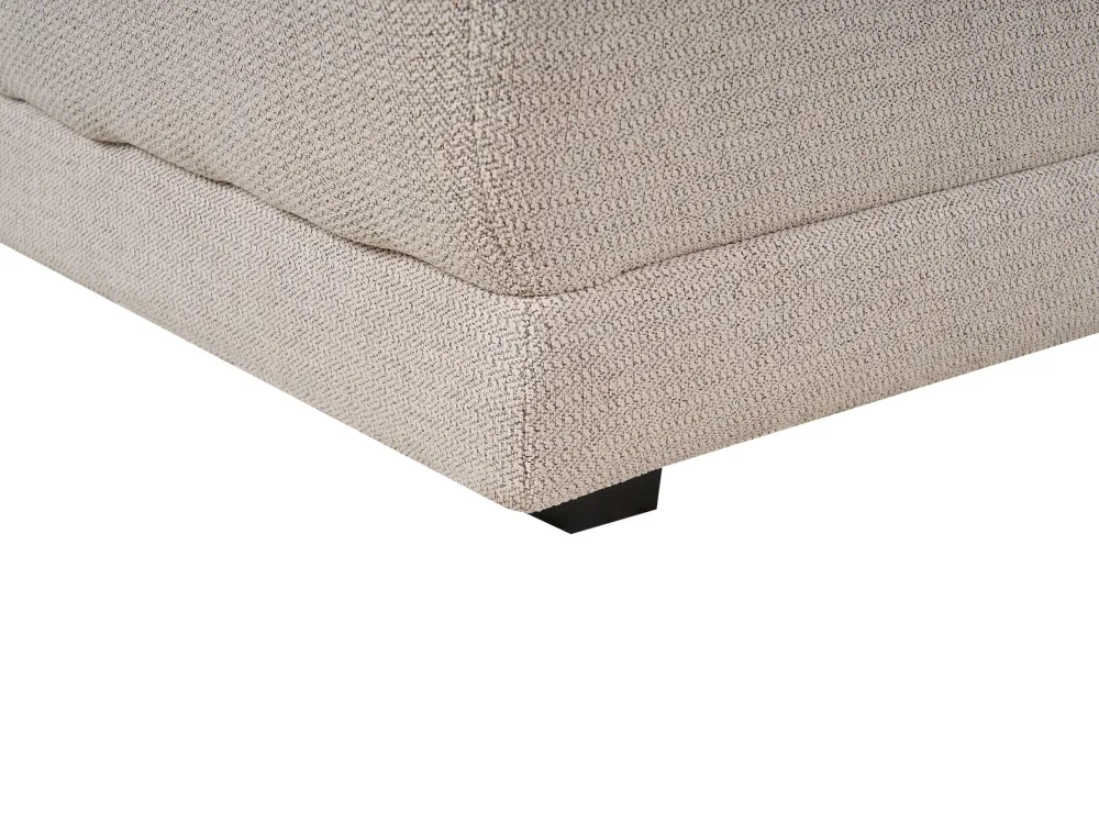 Ottomano tessuto beige TORPO