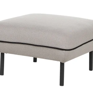 Ottomano tessuto grigio chiaro TONSBERG
