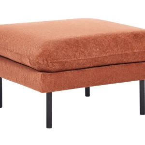 Pouf tessuto marrone dorato VINTERBRO