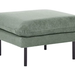 Pouf tessuto verde chiaro VINTEBRO