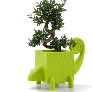 Portavaso per Esterno Verde Lime Camaleonte Fera Cama Deep - Lyxo