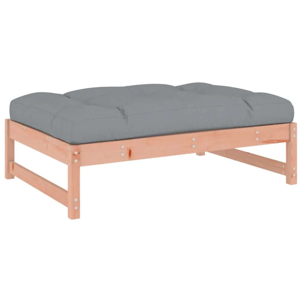 Poggiapiedi da Giardino 120x80 cm Legno Massello di Douglas