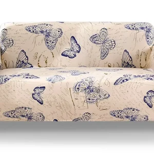 Fodera per divano elasticizzato Decoprotect Natura 2 posti Anastasia