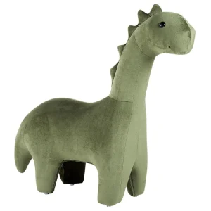 Pouf animaletto velluto verde BRONTOSAUR