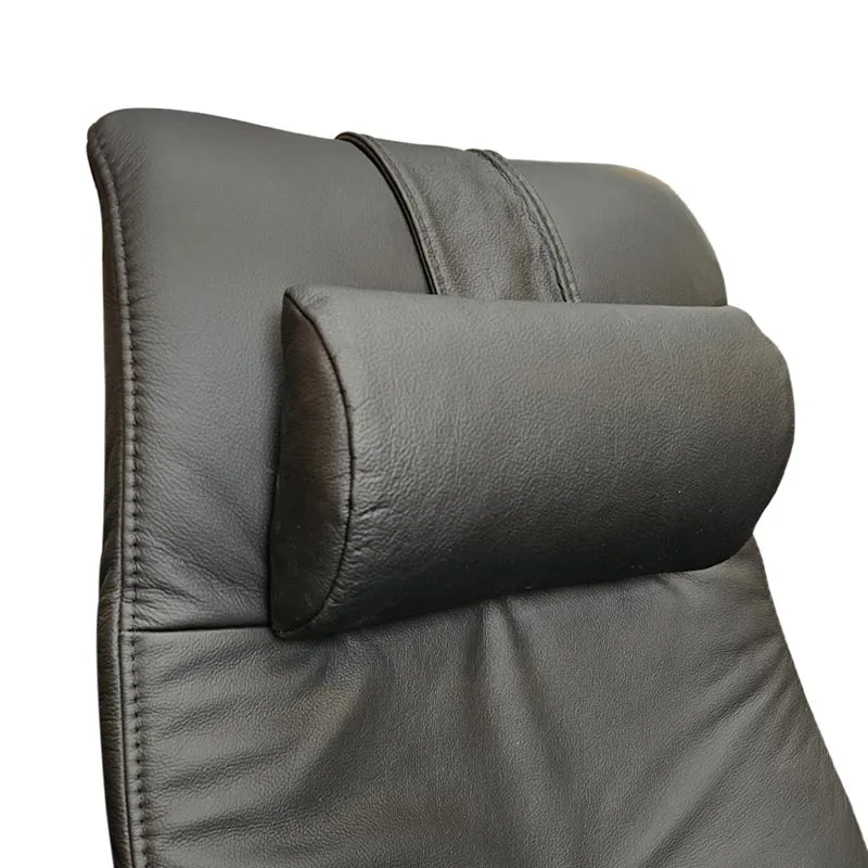 Himolla cuscino poggiatesta semicircolare - Pelle nera