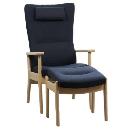 Poltrona reclinabile Farstrup 5910 Plus - Blu scuro